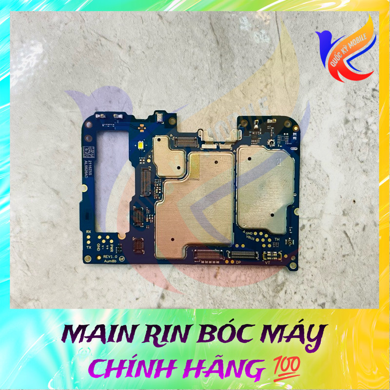 Main Samsung A03S Rin Bóc Máy / Chính Hãng 100% / Main Chính / Bo Mạch Chủ / Quốc Kỳ Mobile