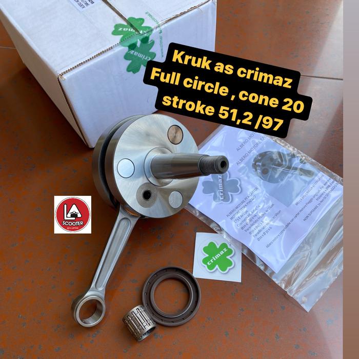 KRUK AS CRIMAZ FULL CIRCLE CONE 20, STROKE 51,2/ CONROD 97, UTK SMALLFRAME PTS DKK - OTO EXPRESS Harga  13,458,000 Ringgit*Penghantaran Percuma