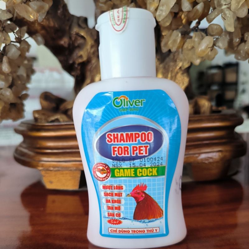 Shampoo For Pet (100ml) sữa tắm xà bông tắm gà mượt lông, sạch mạt