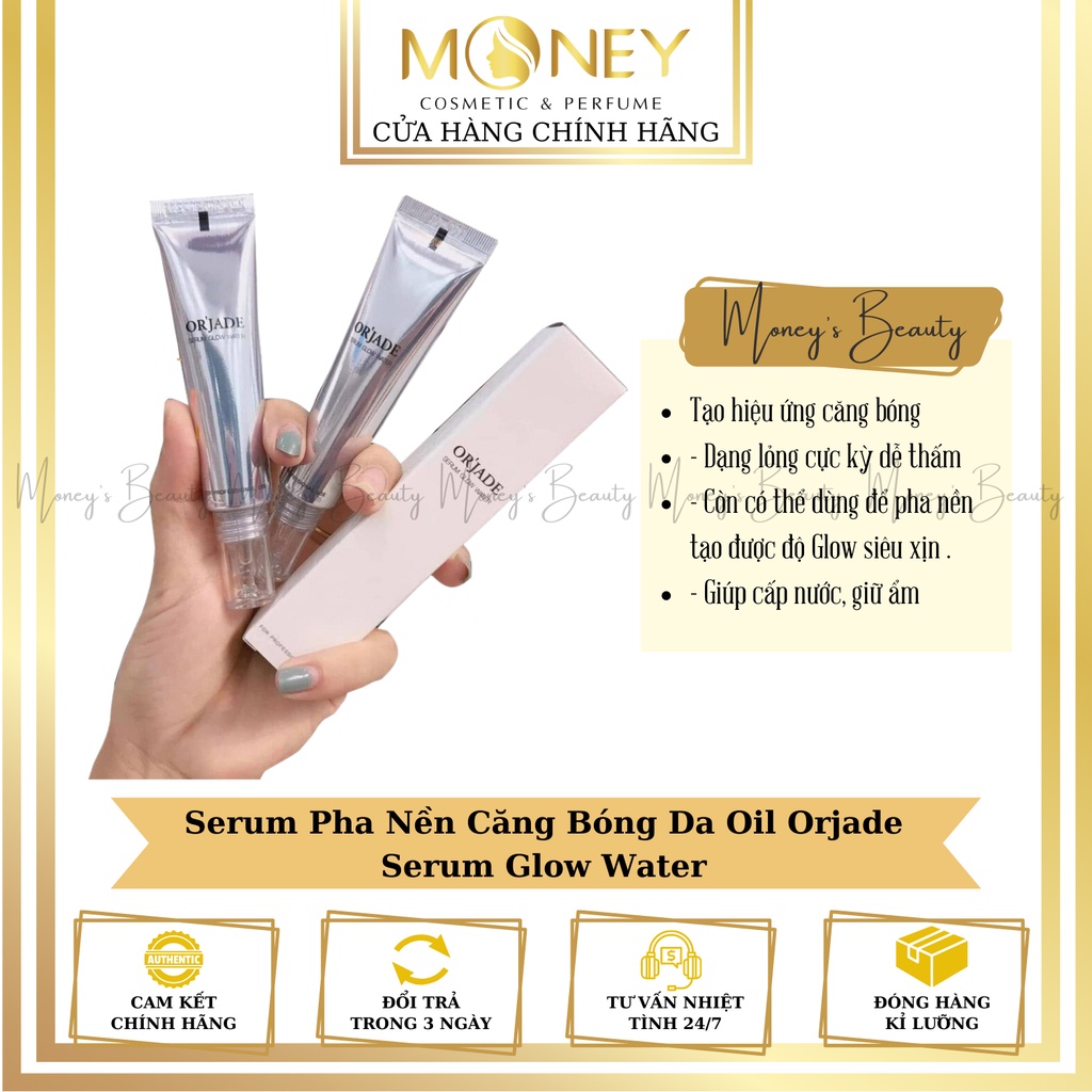 Tinh Chất Trộn Kem Nền Orjade Serum Glow Water