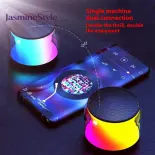 Jasminestyle sci-fi trong suốt Loa Bluetooth, xách tay mini soundbar cho điện thoại & PC