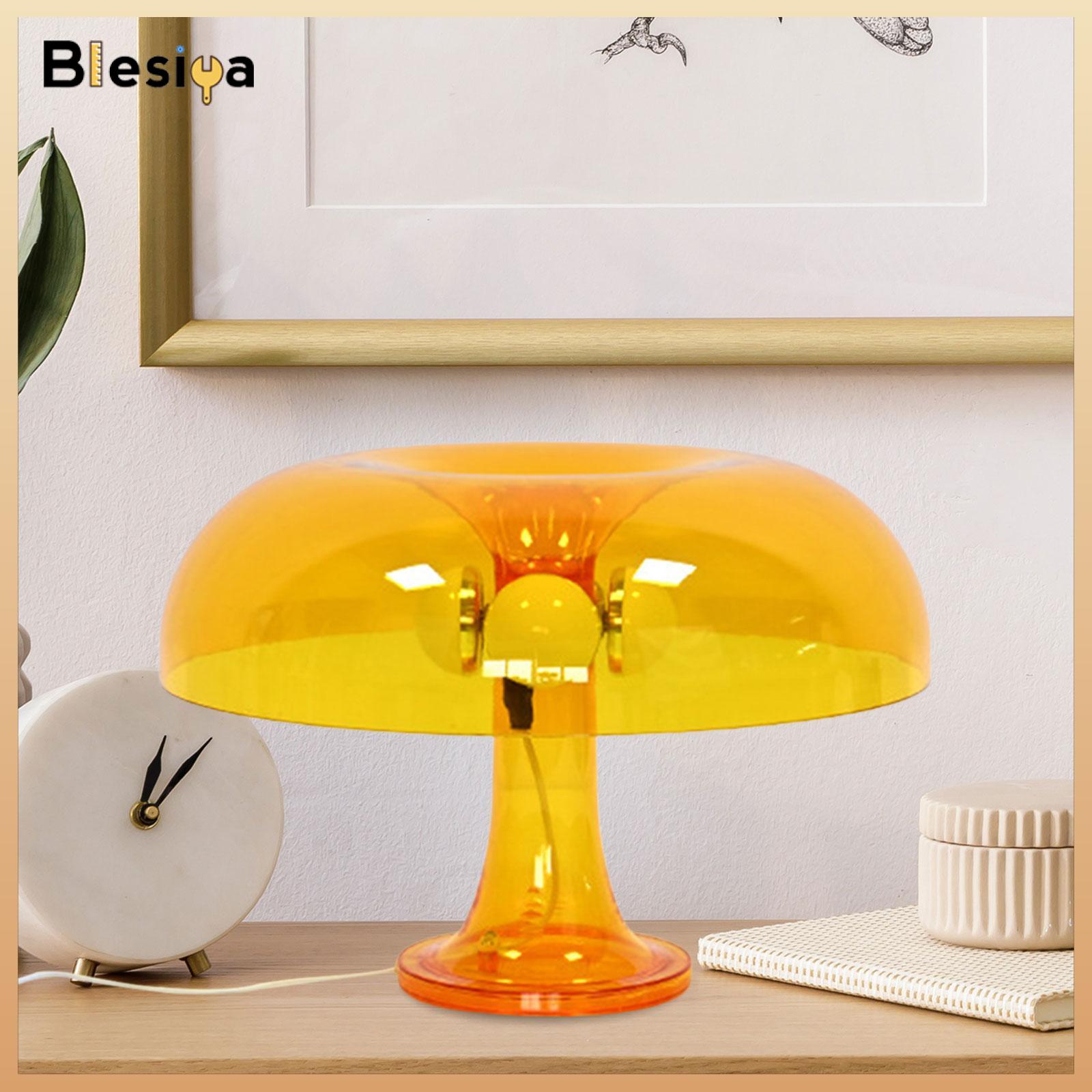 Blesiya Mushroom Table Lamp USB Simple Lighting for Gift Apartment Drawing