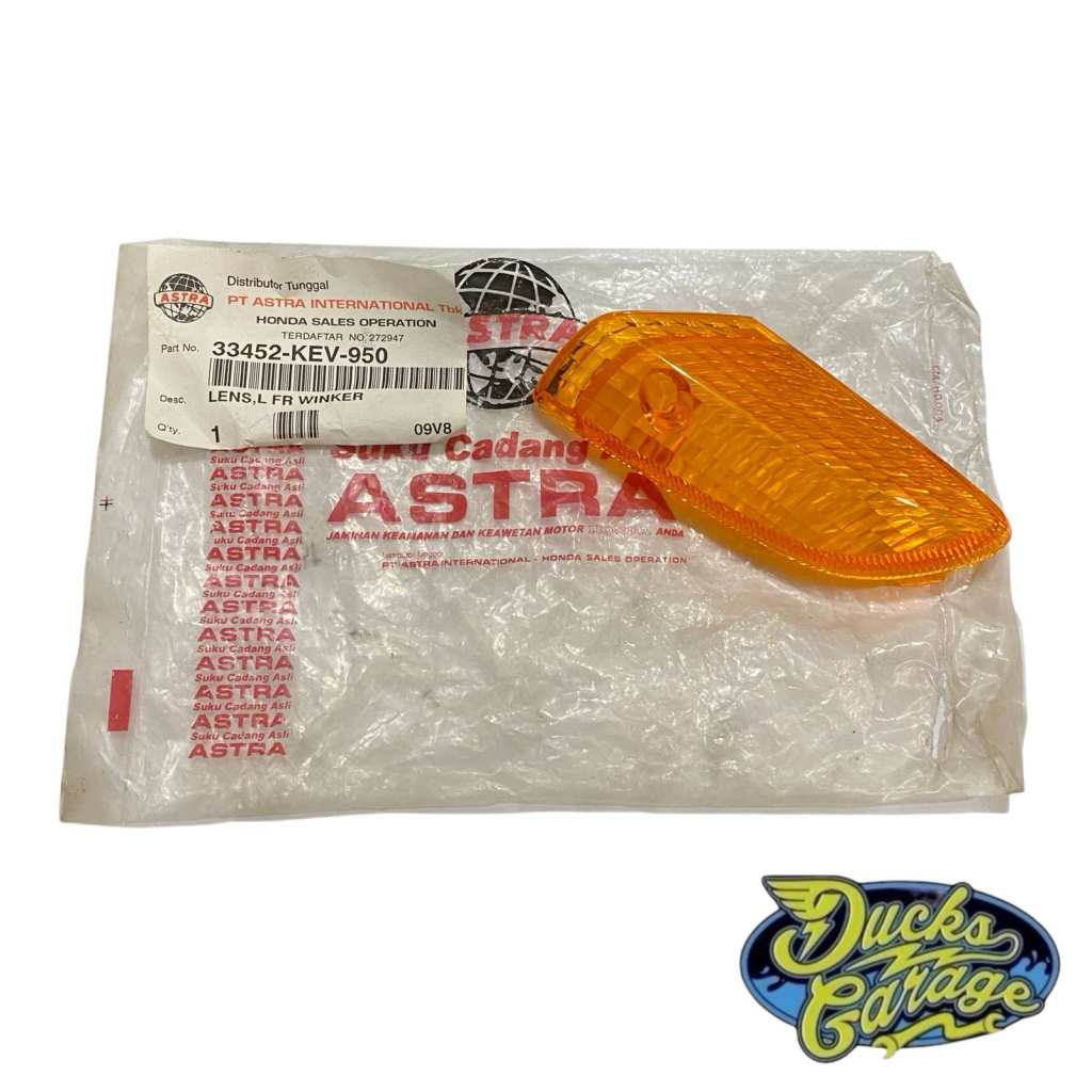 Mika Lampu Sein Depan KIRI ONLY Honda Supra X 100 Old Lama Original 33452-KEV-950 Harga 29,900 rupiah*Gratis Ongkir