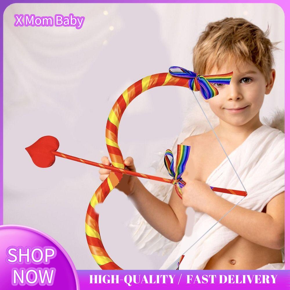 X MOM BABY Colorful Cupid Mini Arrow Set Cute Valentine s Day Cupid