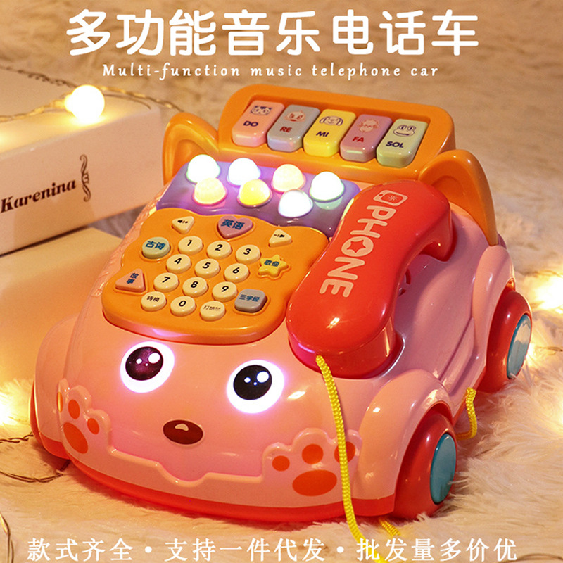 โทรศัพท์จำลอง gxymy5113-โทรศัพท์สีชมพูขนาดใหญ่ ราคา 107 บาท*ส่งฟรี