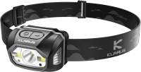 klarus HM1 IPX6 Waterproof Rechargeable Headlamp with Motion Sensor 70 Hours Long Battery Life Full Charge in 2.5 Hours 440 Lumens Consistent Output Shock and Drop Resistant