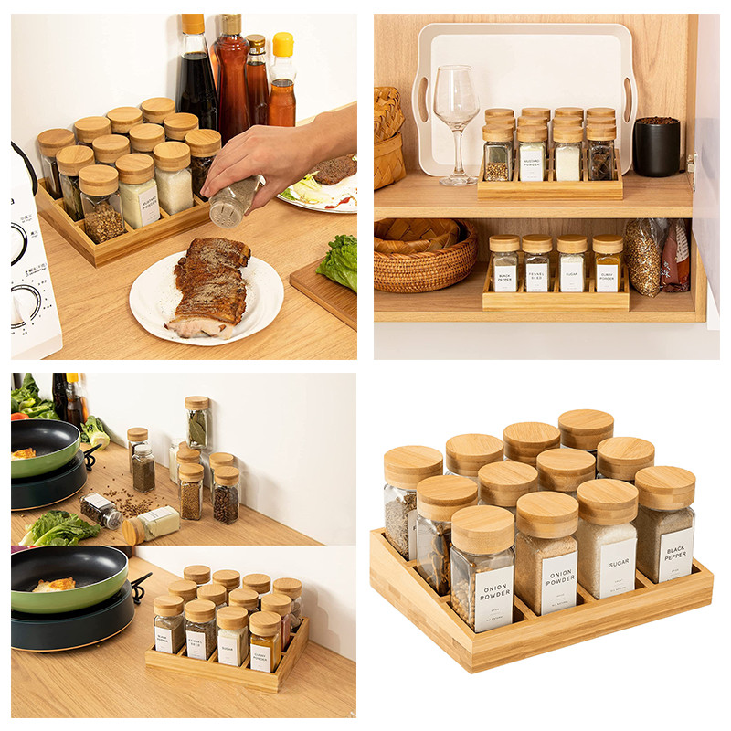 ขวดเครื่องปรุง ขวดใส่เครื่องปรุง ขวดแก้ว ฝาไม้ไผ่ ขนาด 120 มล. 4 ออนซ์ ปรับระดับได้ 2 แบบ รูเล็ก และช่องใหญ่ ราคา 8 บาท*ส่งฟรี