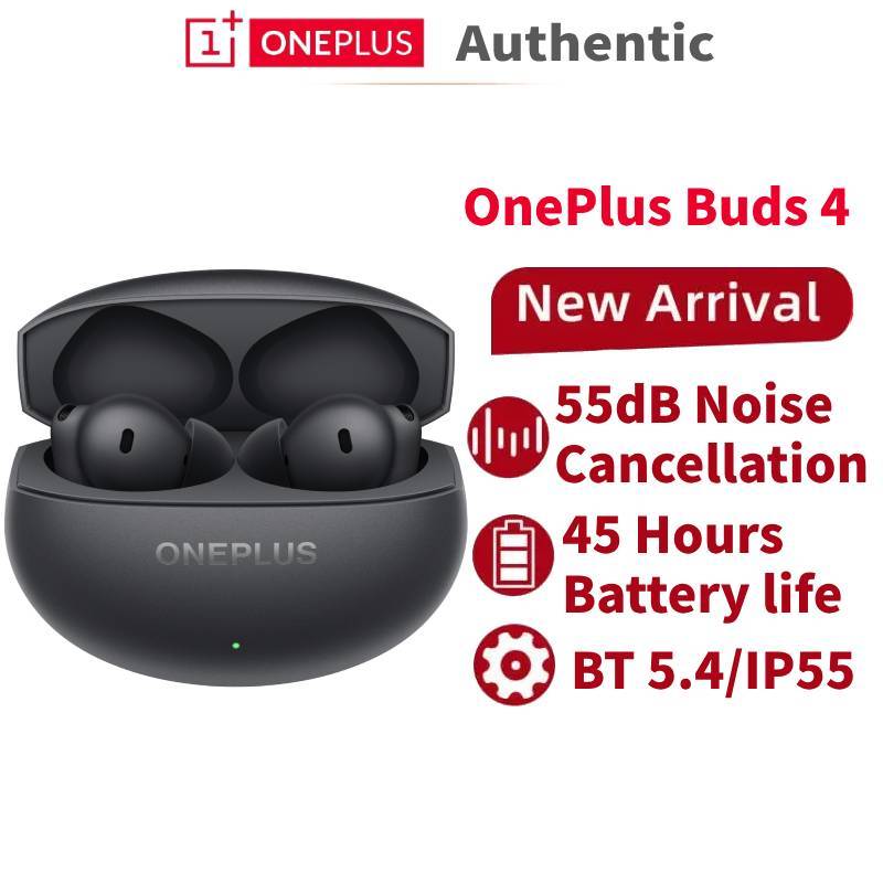 Oneplus Buds 4 True Wireless Bluetooth Headset 55dB Flagship Noise Reduction Dual DAC Sound Quality Bluetooth 5.4