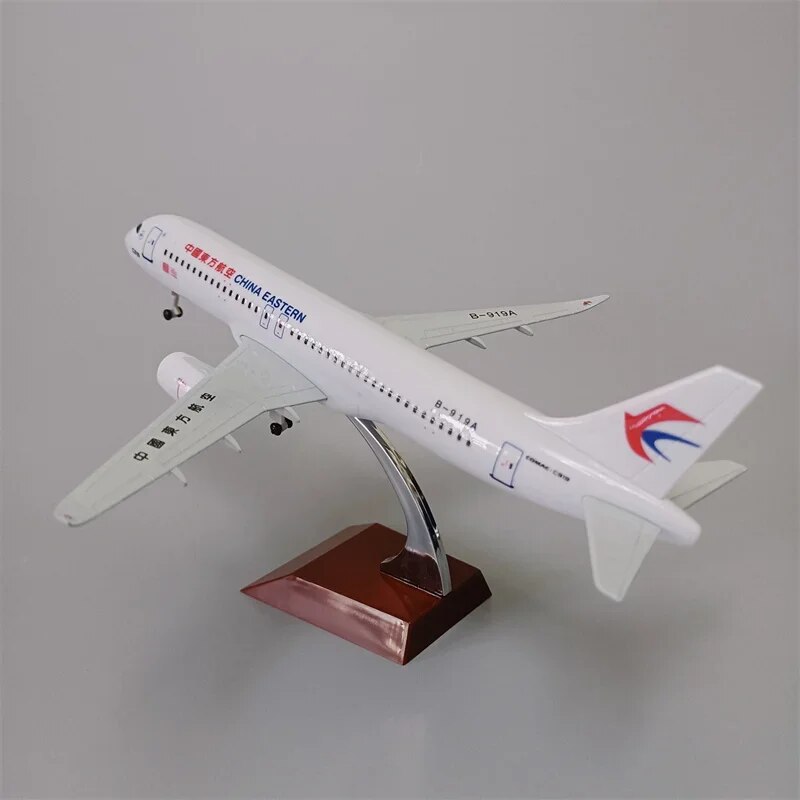 NEW 20cm China Eastern COMAC C919 Airlines Aircraft Diecast Airplane Model