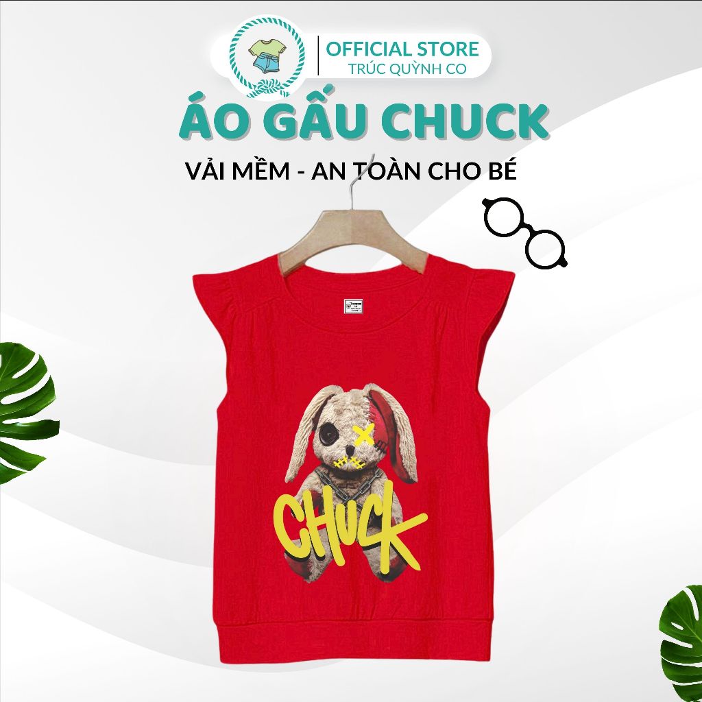 Áo Thun Bé Gái In Hình Thỏ Bông - Món Quà Ngọt Ngào Cho Bé Yêu (12kg-34kg)