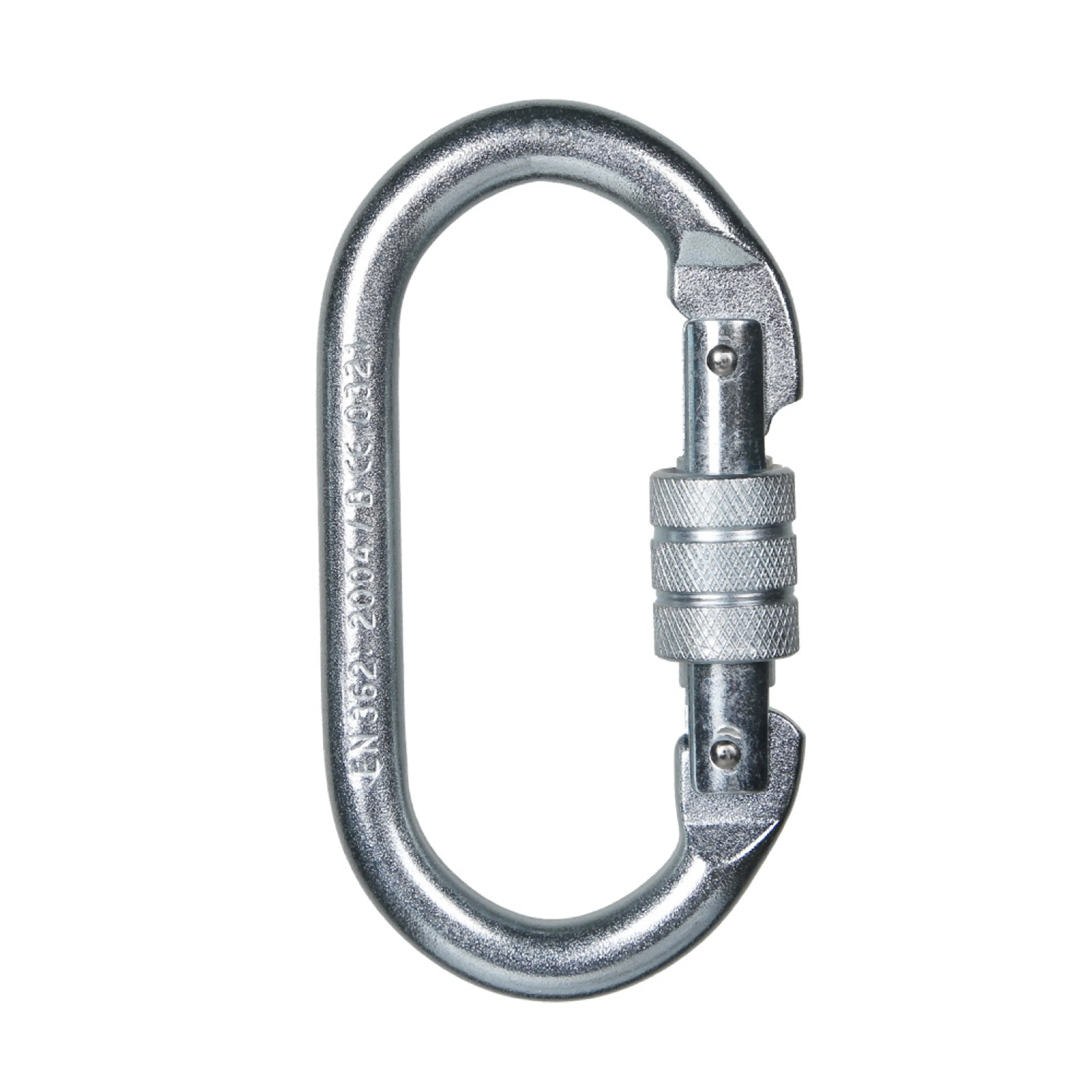 Bianyi Heavy Duty 25kn Lightweight Screwgate Carabiner – Locking Clip for Rock Climbing Rescue Outdoor Camping Aerial Work – Durable Safety Gear for Asia Adventures