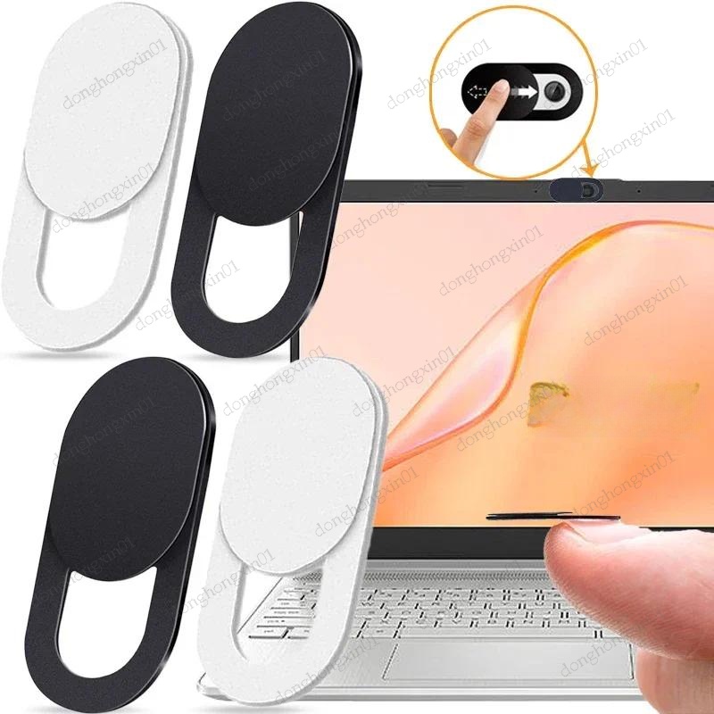 Siêu mỏng vỏ Webcam máy tính xách tay ống kính máy ảnh bìa Slide bảo vệ sự riêng tư dán cho bảo vệ máy tính bảng iPhone iPad