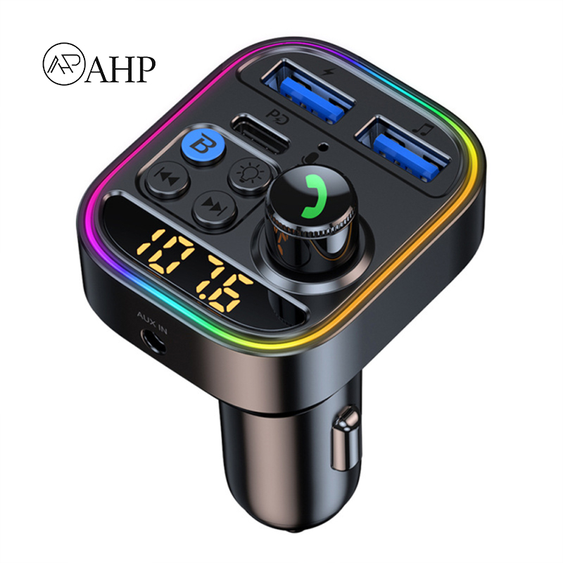 fansuq ready stock Bluetooth-compatible 5.3 FM Transmitter PD30W Fast