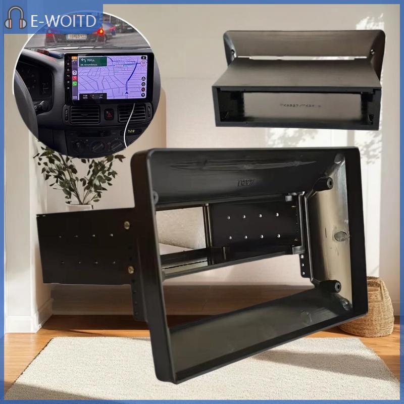 【E-WOITD】 แผงหน้าปัดวิทยุสเตอริโอสำหรับรถยนต์อเนกประสงค์ขนาด1DIN ถึง9นิ้วแผงนำทางแบบสัมผัสหน้าจอเดียว ราคา 239 บาท*ส่งฟรี