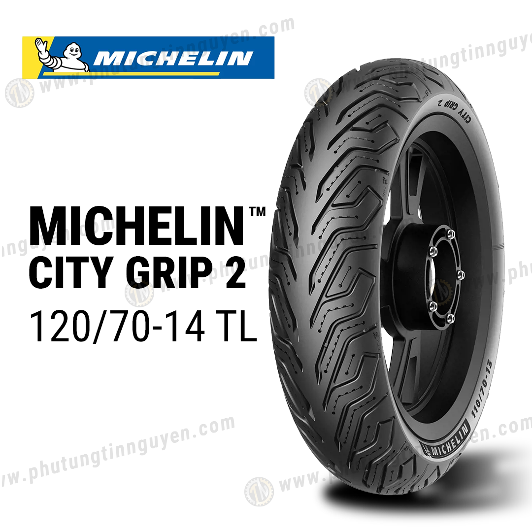 Vỏ xe michelin city grip 2 120/70-14 tl