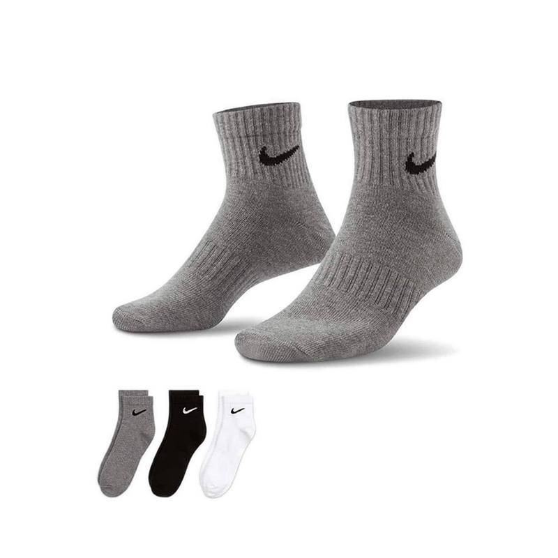 Tất nike ed ltwt ankle 3p 132 unisex - multi