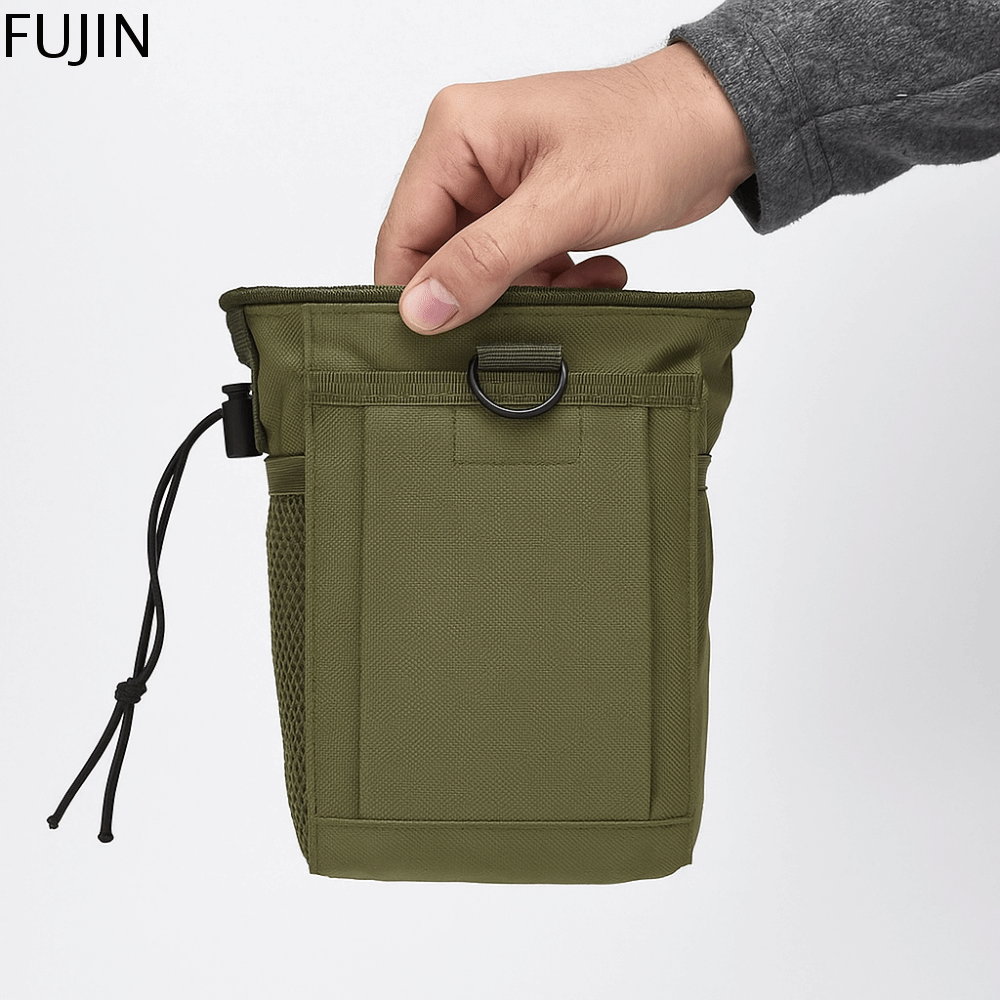 FUJIN Thắt lưng đa năng có thể điều chỉnh Túi thắt lưng có dây rút Bền bỉ Oxford Túi đựng điện thoại di động bằng nylon Nhỏ Phụ kiện Túi đeo hông Nam giới