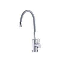 TIEZI MALL Thép không gỉ Vòi bếp Xoay 360 độ Ống mềm Vòi trộn nước Xoay Cardan Phổ quát Vòi rửa chén Chậu rửa chén