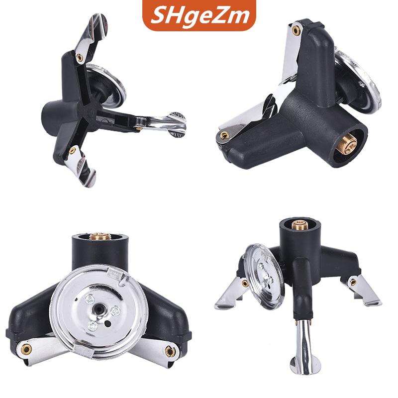 [COD] SHgeZm Hộp đựng nhiên liệu Ga Cắm Trại Ngoài Trời Bộ chuyển đổi giá đỡ ba chân đầu đốt bếp