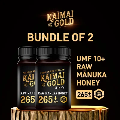 [Bundle Of 2]Kaimai Gold UMF 10+ Raw Manuka Honey - 500g