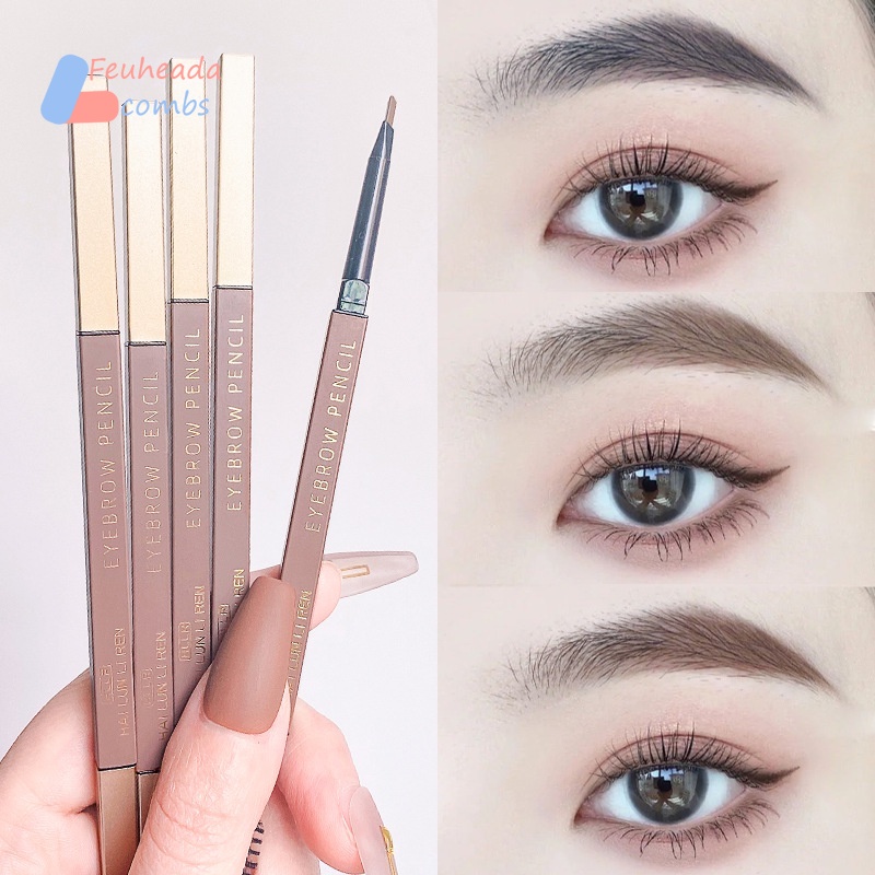 Bút chì kẻ lông mày màu không thấm nước tự nhiên lâu trôi lông mày xăm sơn
