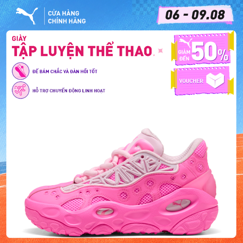 Giày Thể Thao PUMA Unisex La Francé RNR Poison Pink-Pale Pink-Fluro Pink Pes Màu Hồng