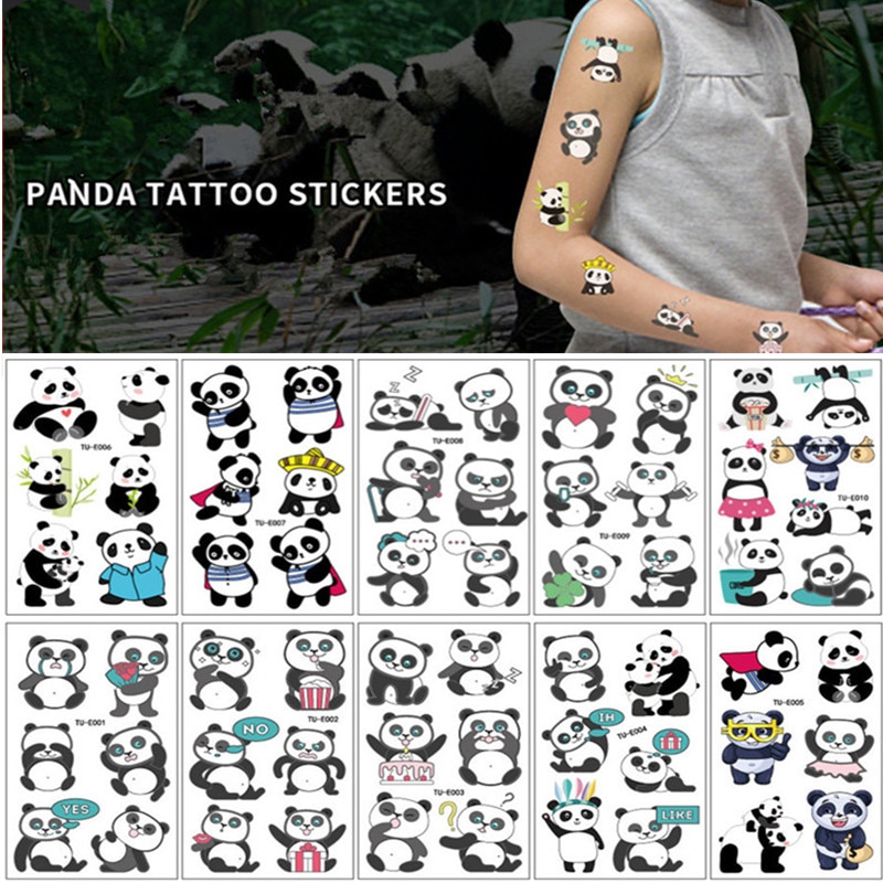 10PCS roblox Tattoo Sticker Puppy Toys Waterproof tattoo sticker