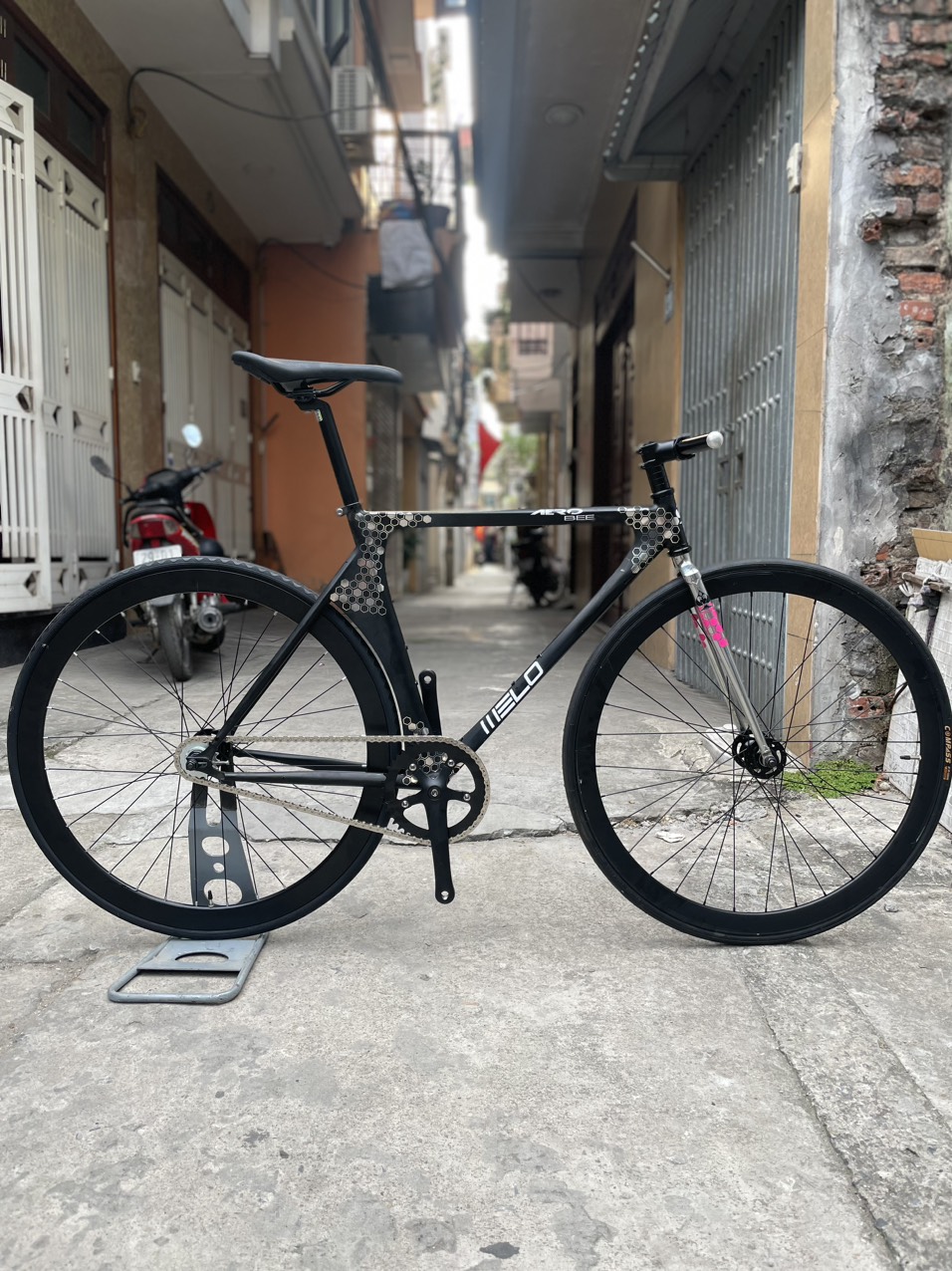 Melo basic frame steel fixed gear bicycle