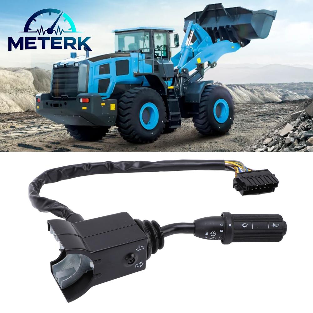 Meterk Wheel Loader Switch Highly Accurate Column Switch 11039248 Replacement Compatible for L120C L90C L50C L70C ราคา 1,948 บาท*ส่งฟรี