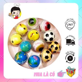 Kẹo dẻo hình con mắt nhân hoa quả chảy ( Có nhân chảy )