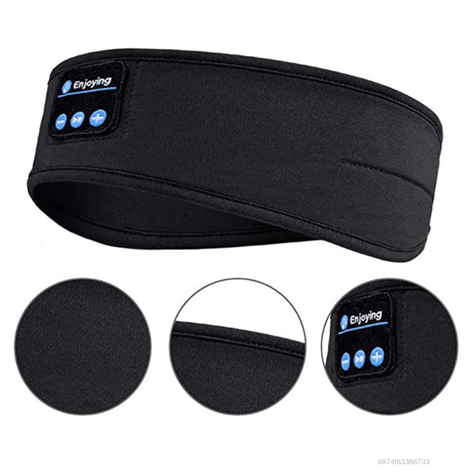 Tai nghe giấc ngủ không dây băng đô siêu âm thanh âm thanh nổi trên băng đầu kết nối không dây cho See Sleepnia Skomnia Air Travel JS-004-VN Giá 279,000 Đồng*Miễn phí vận chuyển