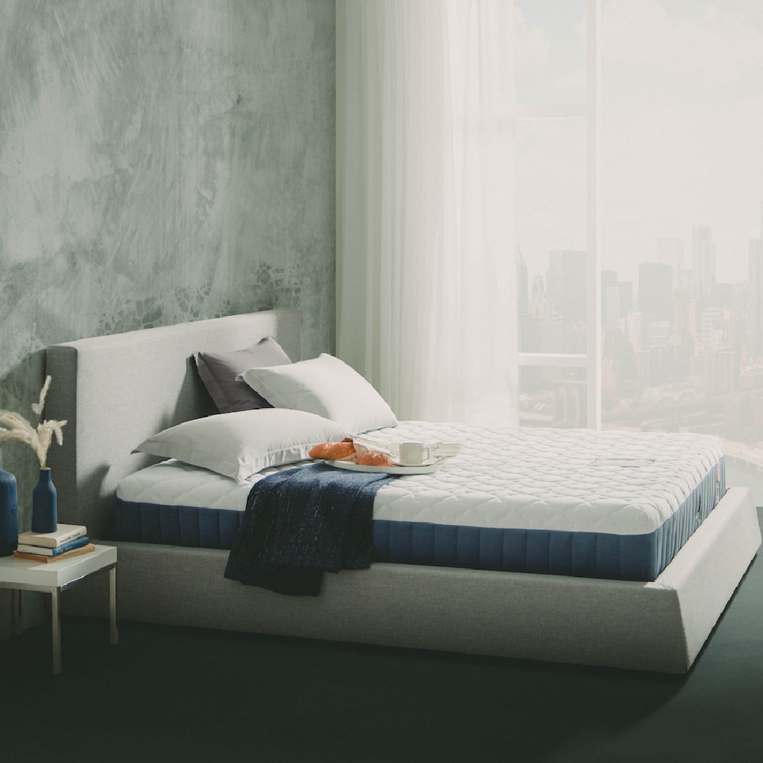 SB Design Square ที่นอน Dunlopillo รุ่น Naila ขนาด 6 ฟุต แถมฟรีของสมนาคุณ 11 ชิ้น ราคา 49,990 บาท*ส่งฟรี