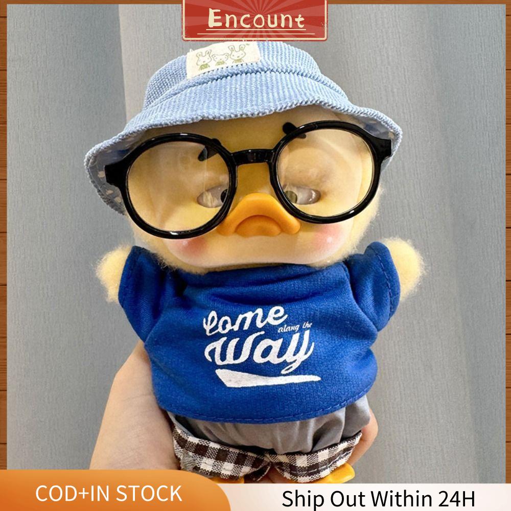 ENCOUNT Vịt nhỏ màu vàng Quần áo vịt gây phiền nhiễu Thủ công Dễ thương Quần áo búp bê cotton Mới Nhiều màu Quần áo búp bê thủ công Cho búp bê vịt gây phiền nhiễu 15cm