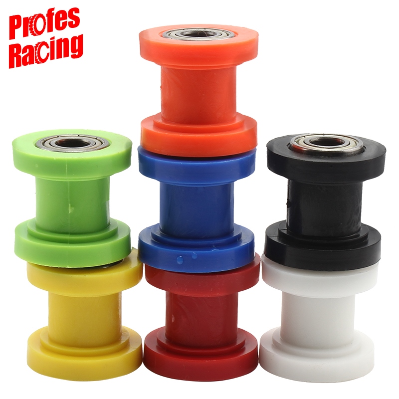 Xích truyền động xe mô tô 8/10mm Con lăn ròng rọc trượt tensioner bánh xe hướng dẫn cho YZF CRF EXC RMZ KL x Enduro bụi bẩn xe đạp đường phố zdu8t1dr