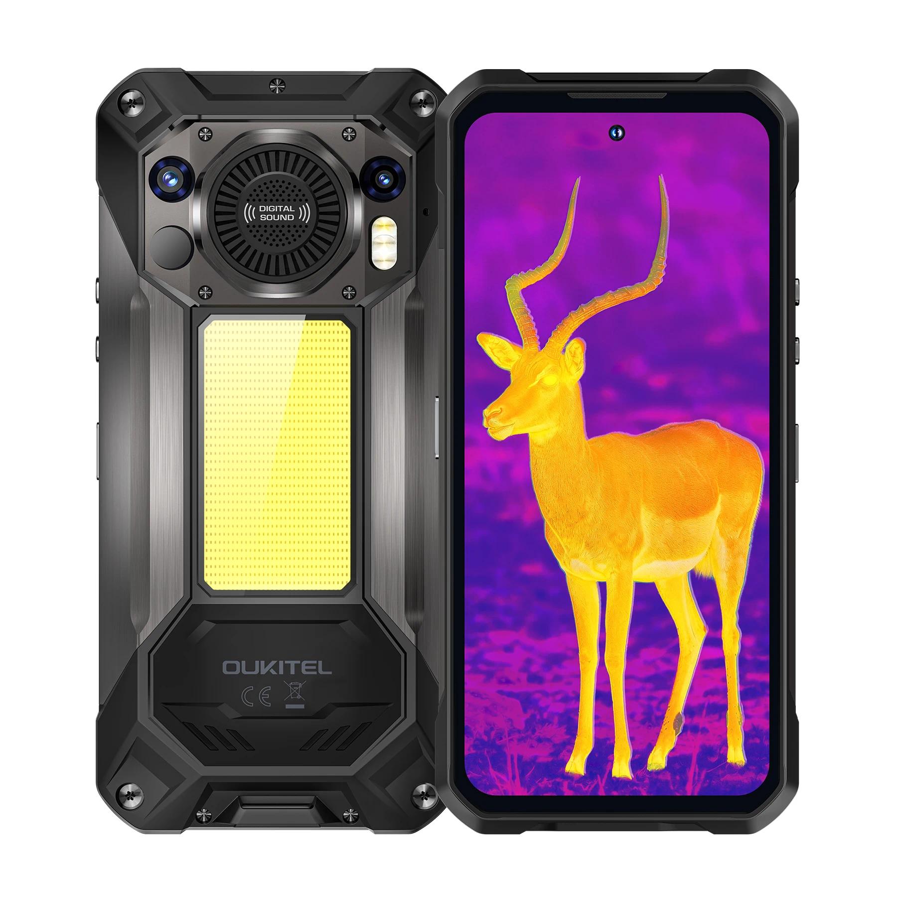 Oukitel Wp61 Ultra Rugged Phone 20000Mah, 6.78'' Hd+ 36Gb(12+24)+512Gb Rom, 108Mp Android 16 Nfc 5g Smartphone - Thermal Imaging ราคา 19,500 บาท*ส่งฟรี