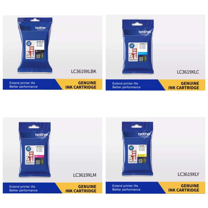 Genuine Brother LC3619XL HIGH YIELD INK CARTRIDGE for MFC-J2330DW, MFC-J2730DW, MFC-J3530DW, MFC-J3930DW Singapore