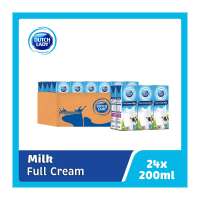 Dutch Lady UHT Full Cream Milk 24 x 200ML - Case