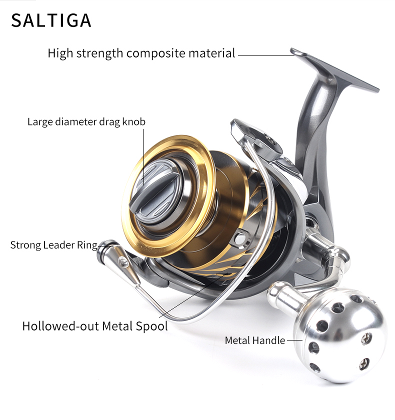 MADMOUSE SALTIGA BJ 4000 /6000/10000 Spinning Jigging Reel