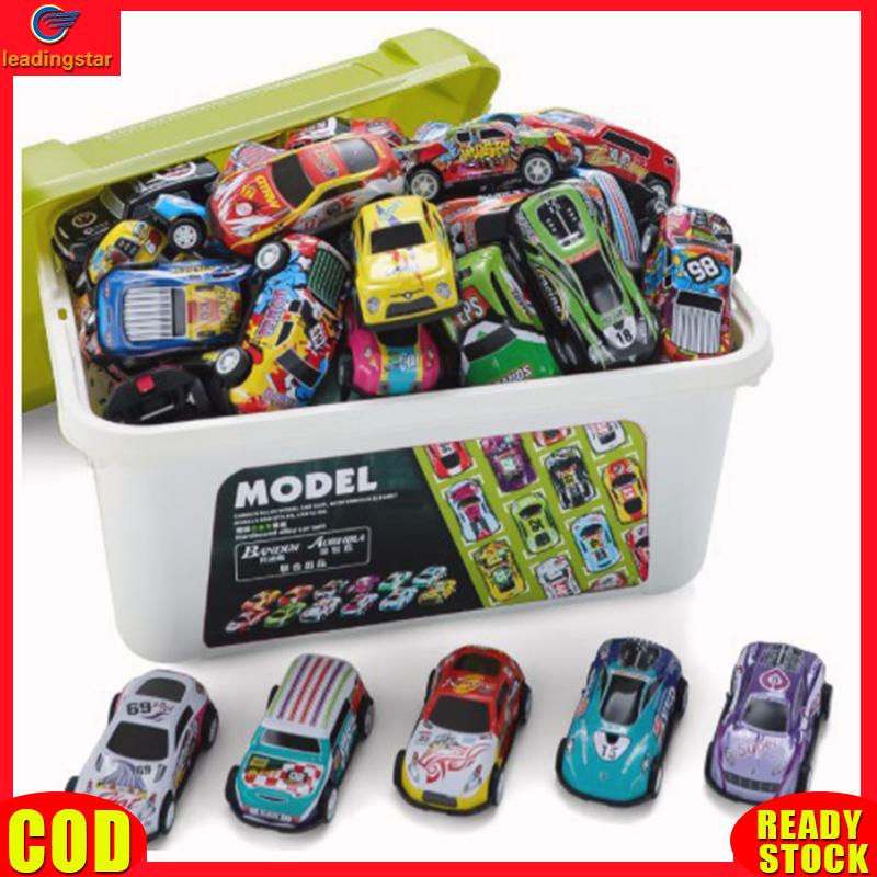 LeadingStar RC Authentic 20 30 50PCS Children Car Toy Alloy Pull Back