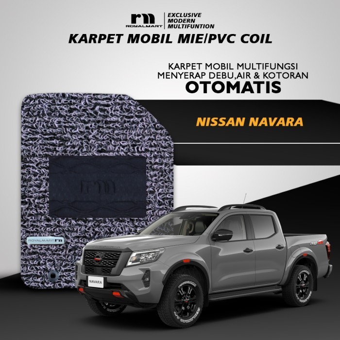 KARPET MOBIL MIE PREMIUM NISSAN NAVARA FULL SET BERGARANSI Harga  810,000 Ringgit*Penghantaran Percuma