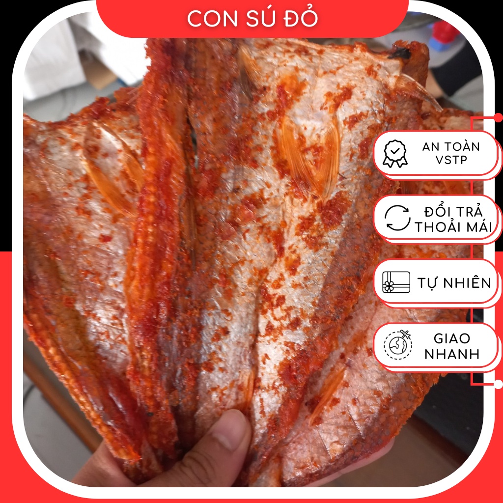 Khô cá mối tẩm đường, cá mối tẩm vị phơi nắng tự nhiên thơm ngon ngọt thịt - Sudoshop