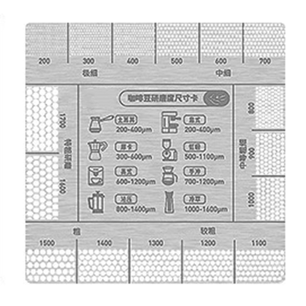 【Rockhouse】 thước đo cà phê bằng thép không gỉ cho máy xay độ chính xác thô [Sản phẩm Mới]