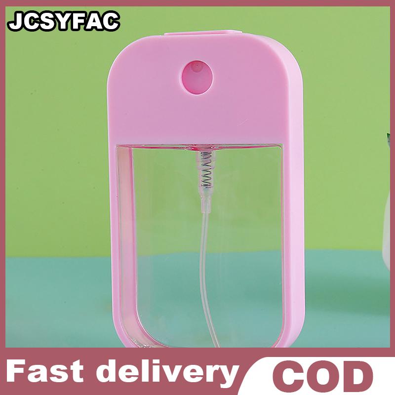 JCSYFAC 45ml Disposable Mini Card Spray Bottle Hand Sanitizer Alcohol Bottles Perfume Bottle Travel Press Portable Sub-bottling Cosmetic