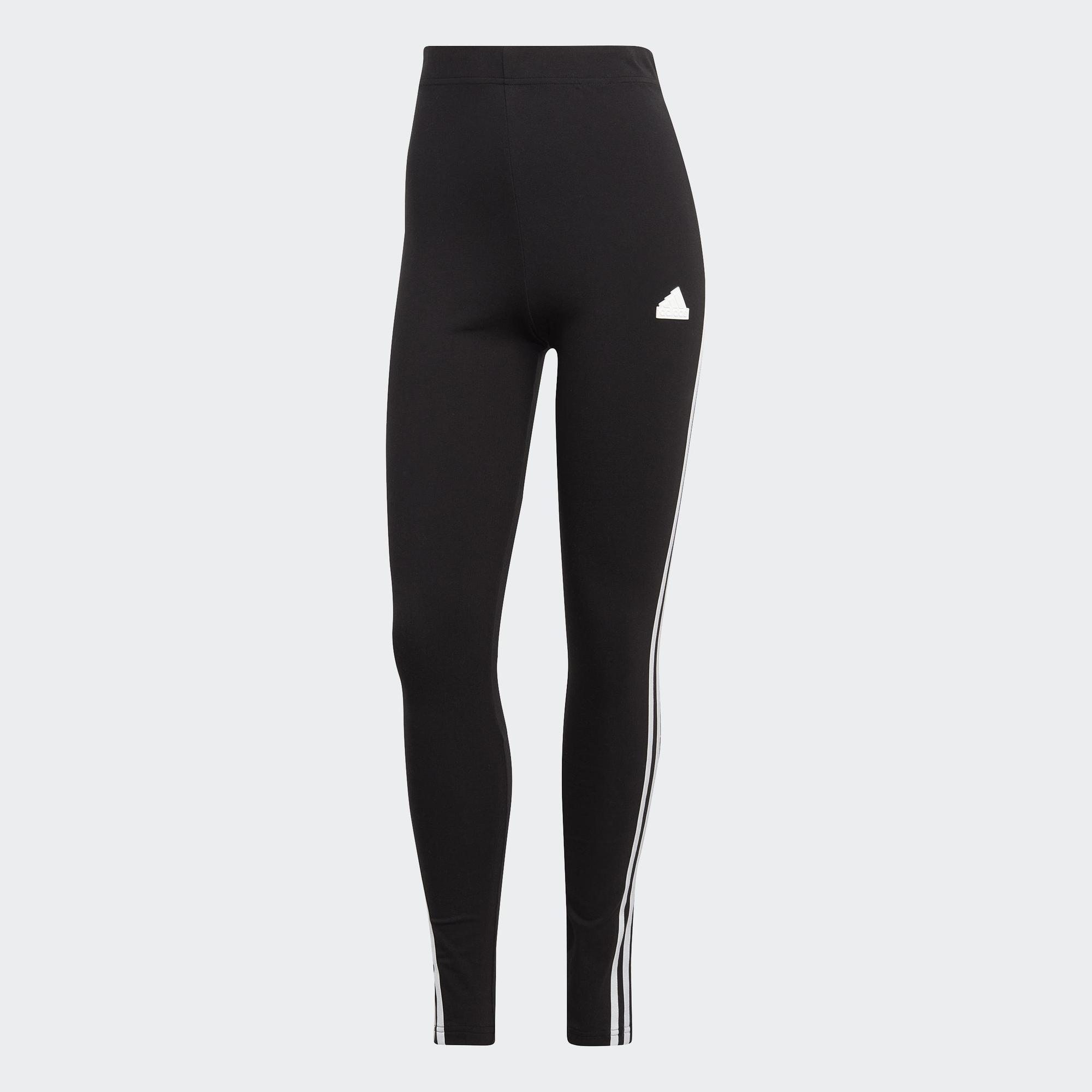 adidas Phong cách sống Quần Legging 3 Sọc Future Icons Nữ Đen HT4713