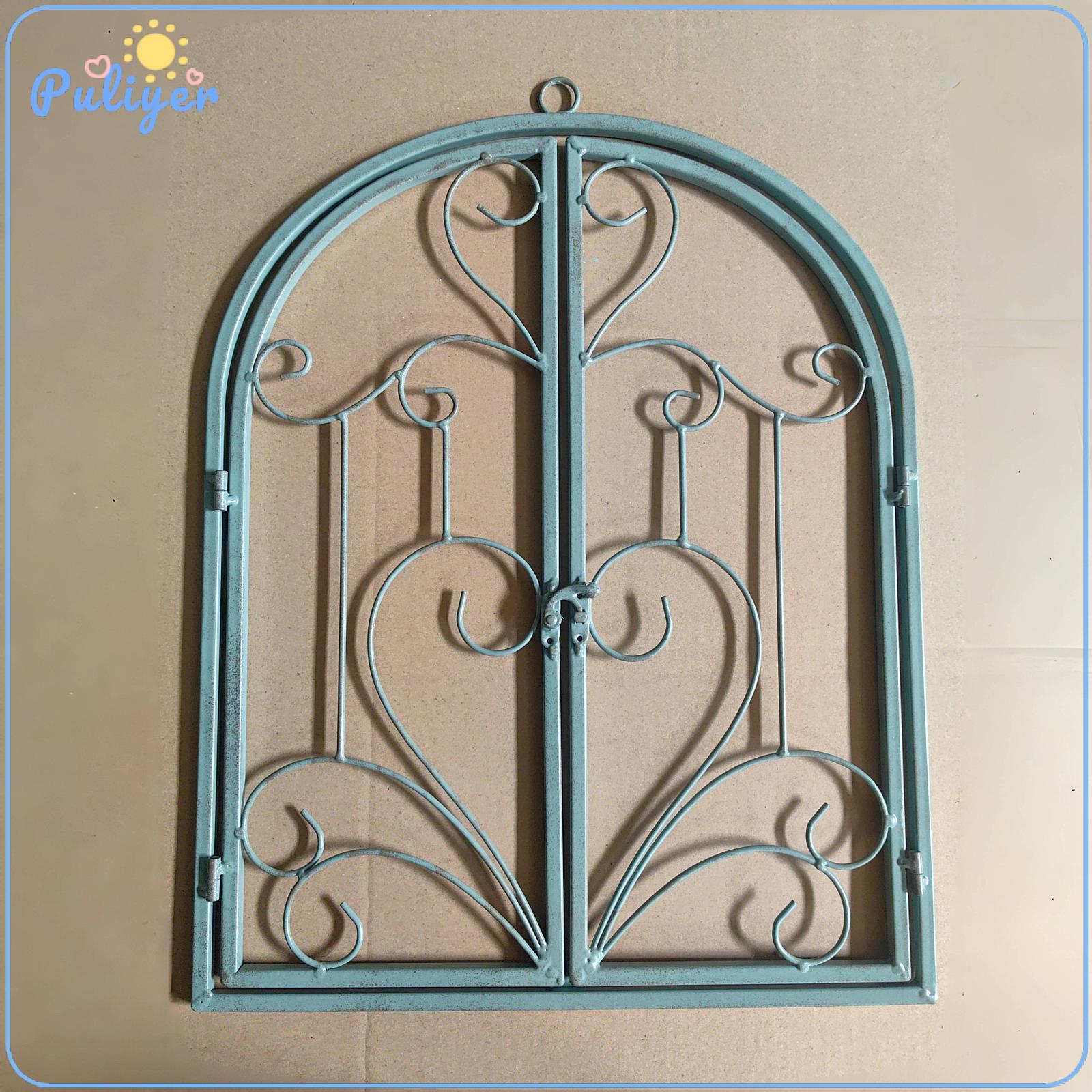 Kesoto Window Arch Wall Art Metal Wall Decor Multipurpose Vintage Decorative Farmhouse for Door Decor ราคา 2,746 บาท*ส่งฟรี