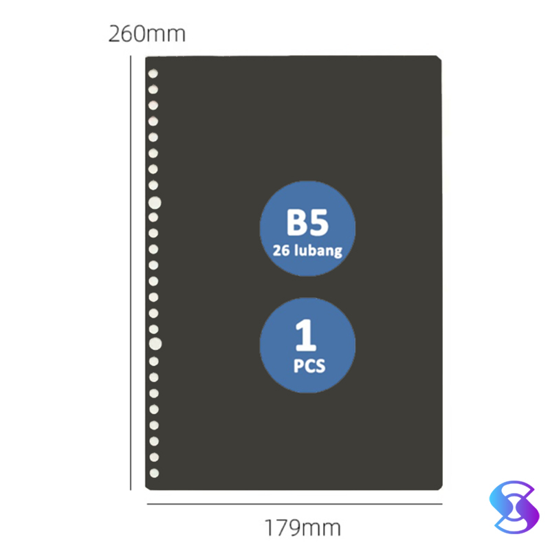 Sampul Kertas /Cover Notebook/ Cover Sampul Loose Leaf Binder Ukuran A5/B5-THIMPLE
