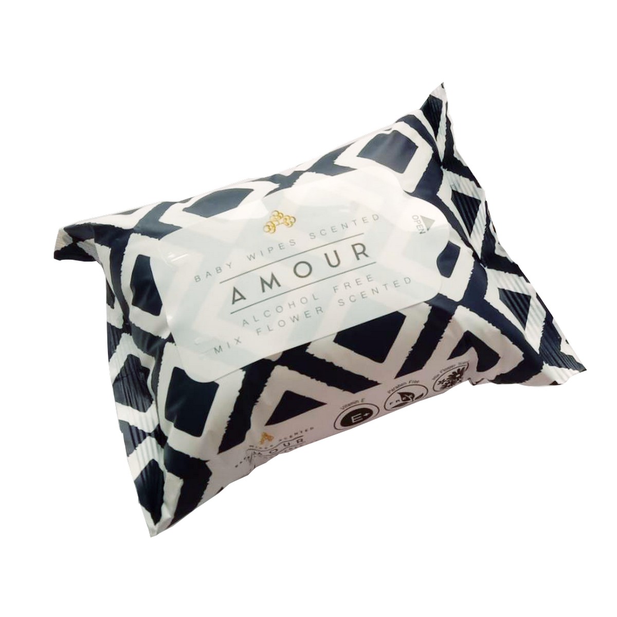 AMOUR แผ่นเช็ดทำความสะอาดสำหรับเด็ก (30แผ่น/แพ็ค) ราคา 59 บาท*ส่งฟรี