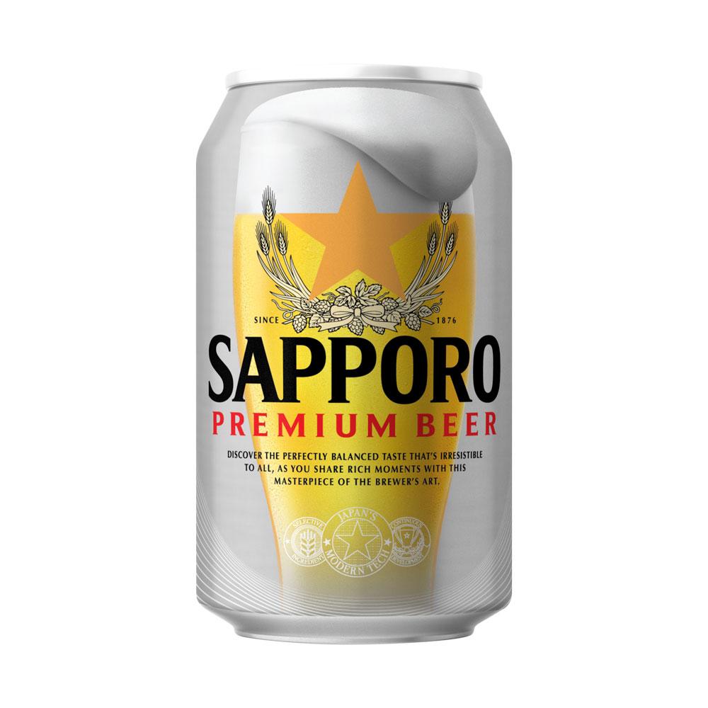 [Co.op Online] - Bia Sapporo Premium lon 330ml