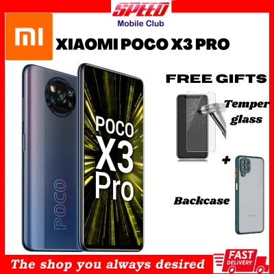 XIAOMI MI POCO X3 PRO 6/128GB & 8/256GB | BRAND NEW | FREE TEMPER GLASS , BACK CASE | WITH WARRANTY | HURRY UP