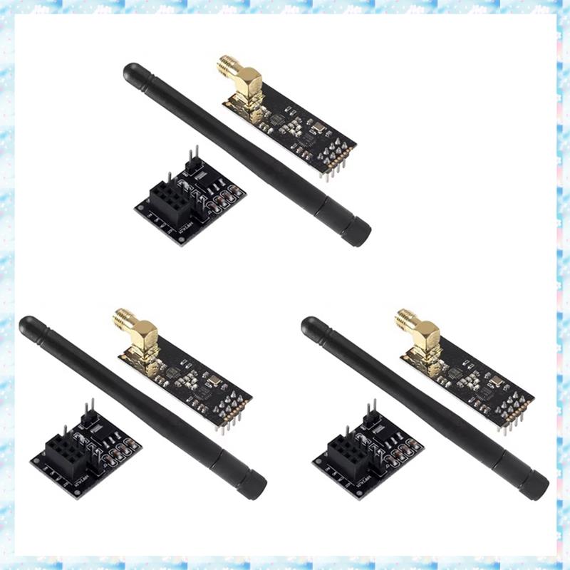 NRF24L01+PA+LNA Wireless Module with Antenna 1100 Meters Long Distance with NRF24L01 Wireless Module